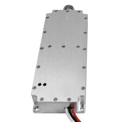 N type GaN solution aluminum case 50W 6.5GHz 7.5GHz drone signal jammer module aplifieration