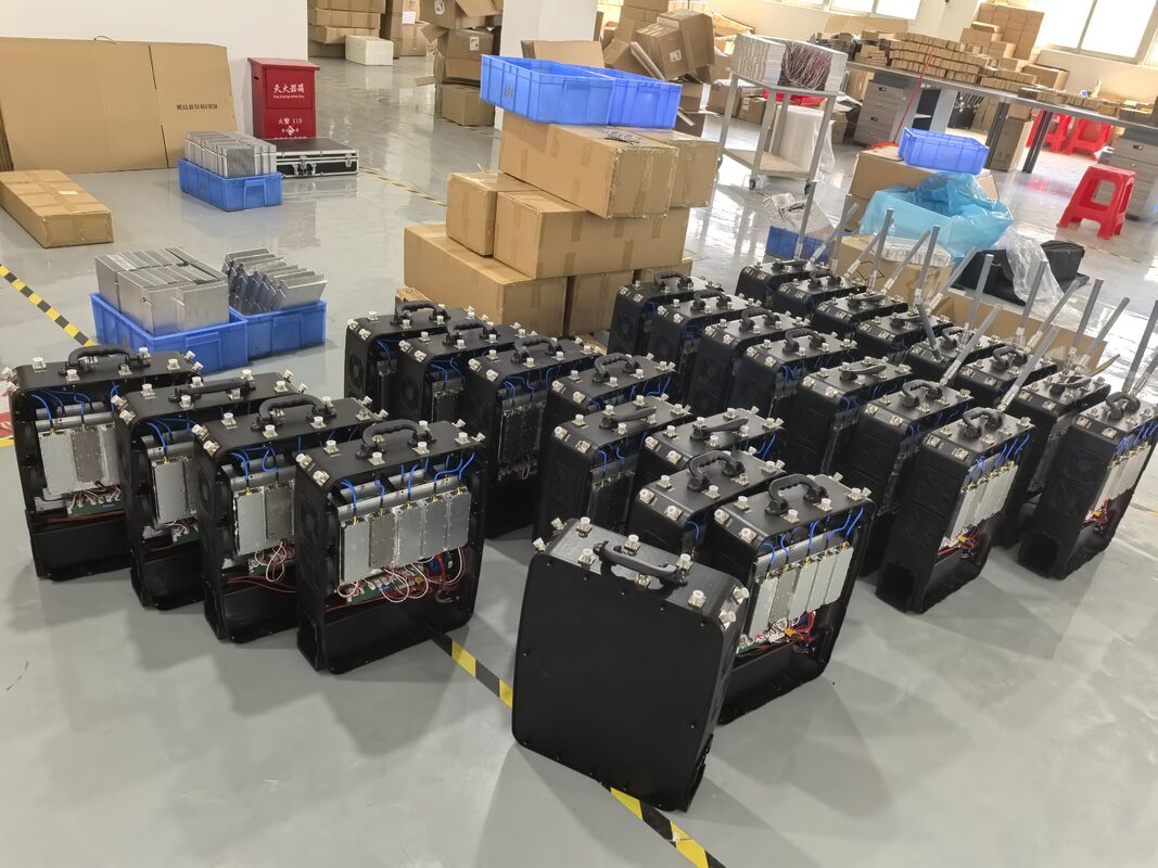 Waterproof Anti Drone Signal Jammer for Outdoor OEM ODM 3000 meter jamming range