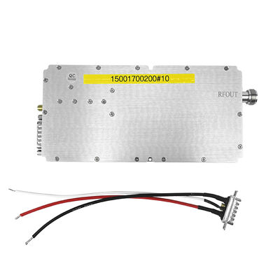 Yüksek güçlü 200W 1500-1700MHz GaN 28V drone karşıtı İHA FPV VCO modülasyon amplifikatörü