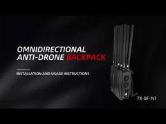Manpack anti drone jammer'ı nasıl kullanılır