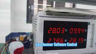 Yazılım Kontrollü drone sinyali lora dijital sinyal bozucu modülü